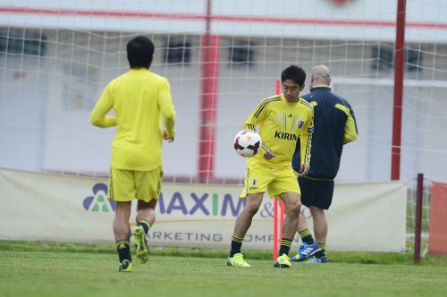 2013.10.9 日本代表練習