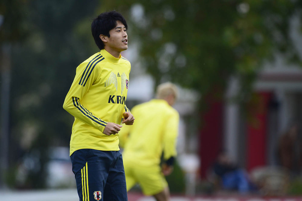 2013.10.9 日本代表練習