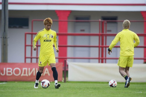 2013.10.9 日本代表練習