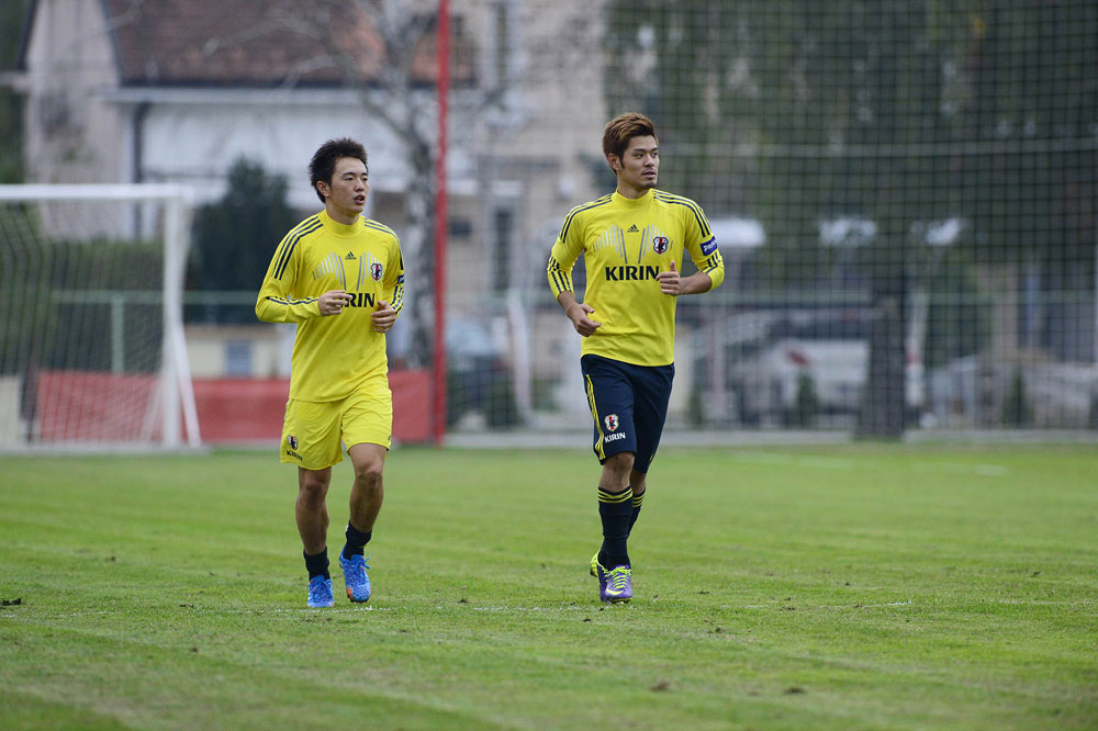 2013.10.9 日本代表練習