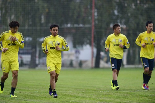 2013.10.9 日本代表練習