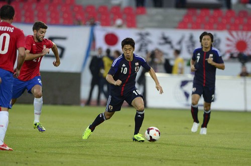 2013.10.11 国際親善試合 セルビア 2－0 日本