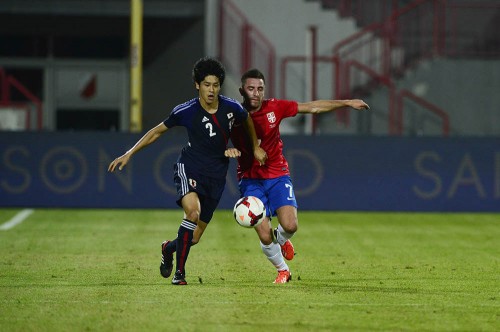 2013.10.11 国際親善試合 セルビア 2－0 日本