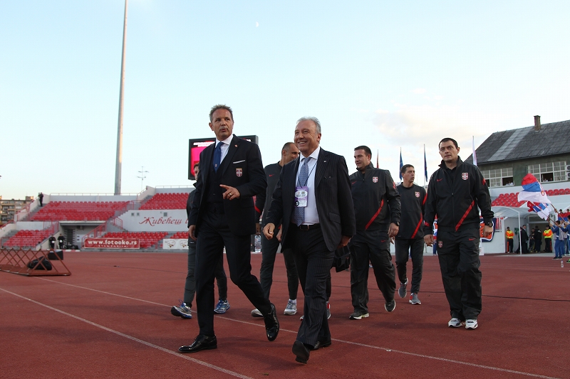 2013.10.11 国際親善試合 セルビア 2－0 日本