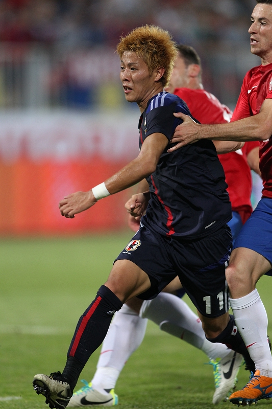 2013.10.11 国際親善試合 セルビア 2－0 日本