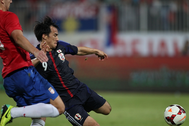 2013.10.11 国際親善試合 セルビア 2－0 日本