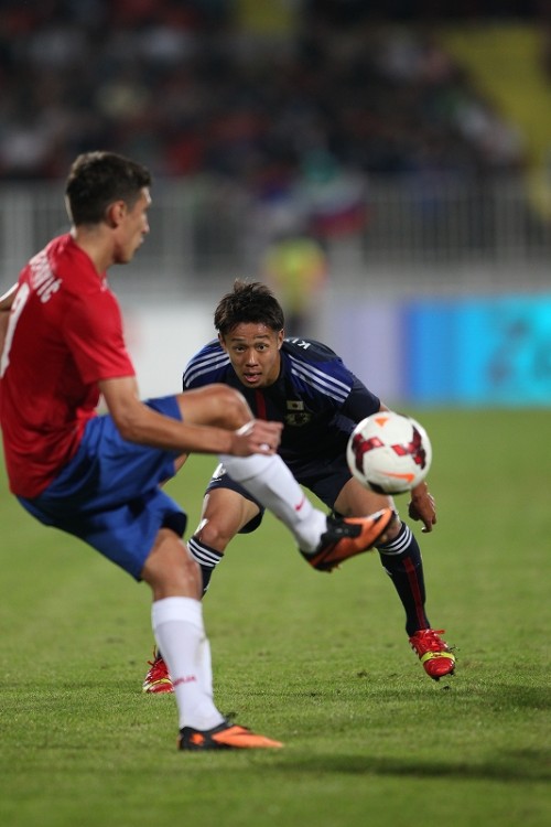 2013.10.11 国際親善試合 セルビア 2－0 日本