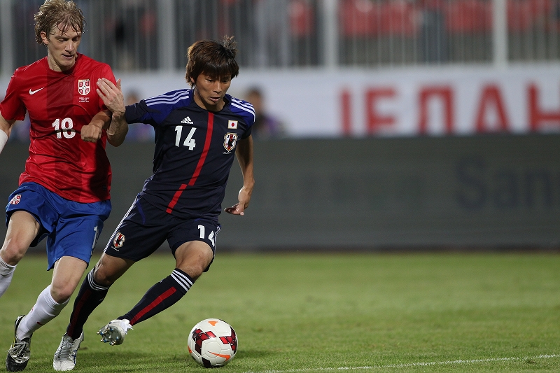 2013.10.11 国際親善試合 セルビア 2－0 日本