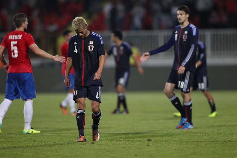 2013.10.11 国際親善試合 セルビア 2－0 日本