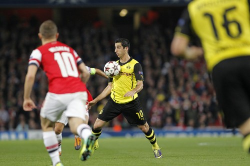 2013.10.22 チャンピオンズリーグ グループステージ第3節 アーセナル 1－2 ドルトムント