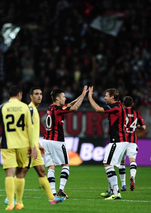 2013.10.24 ヨーロッパリーグ グループリーグ第3節 フランクフルト 2－0 マッカビ・テルアビブ