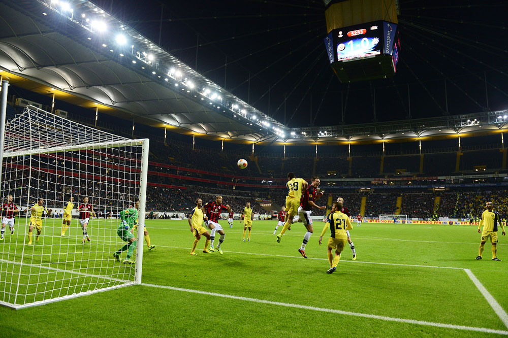 2013.10.24 ヨーロッパリーグ グループリーグ第3節 フランクフルト 2－0 マッカビ・テルアビブ