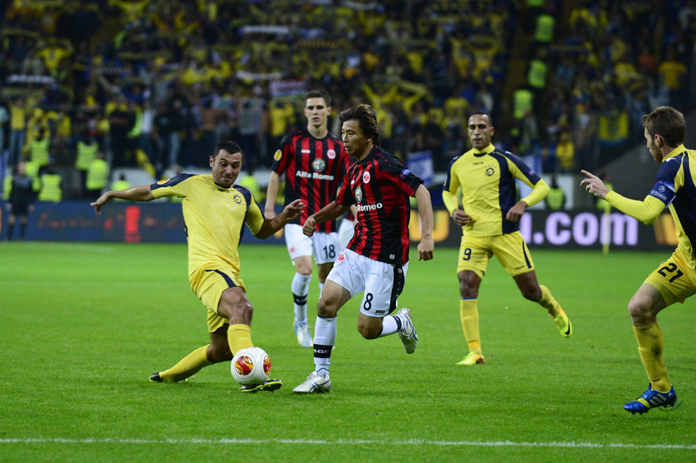 2013.10.24 ヨーロッパリーグ グループリーグ第3節 フランクフルト 2－0 マッカビ・テルアビブ