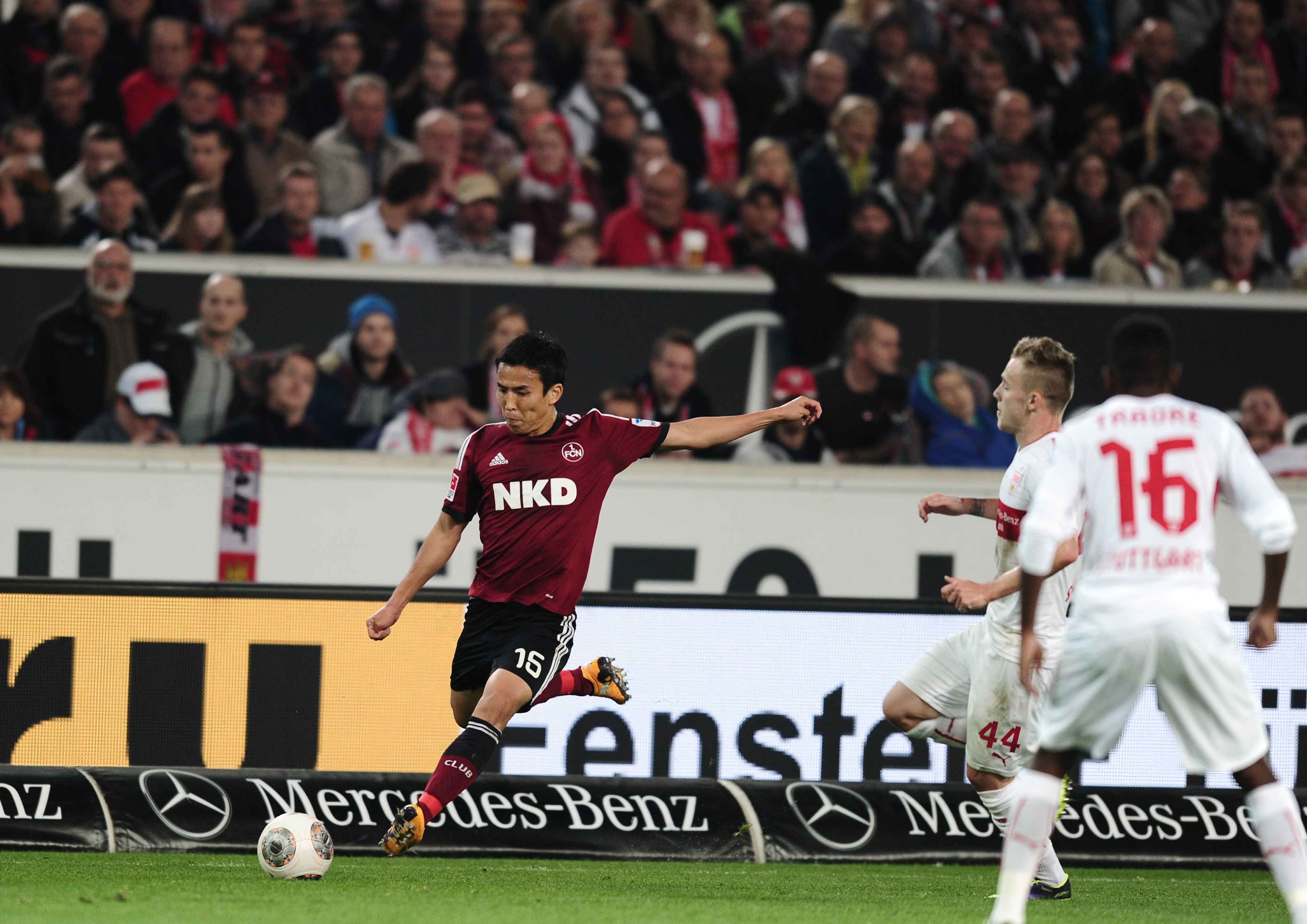 2013.10.25 ブンデスリーガ第10節 ニュルンベルク 1－1 シュトゥットガルト