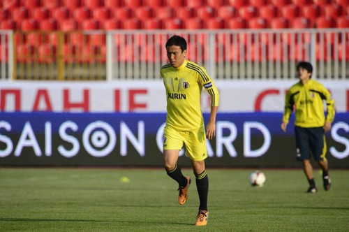 2013.10.10 日本代表練習