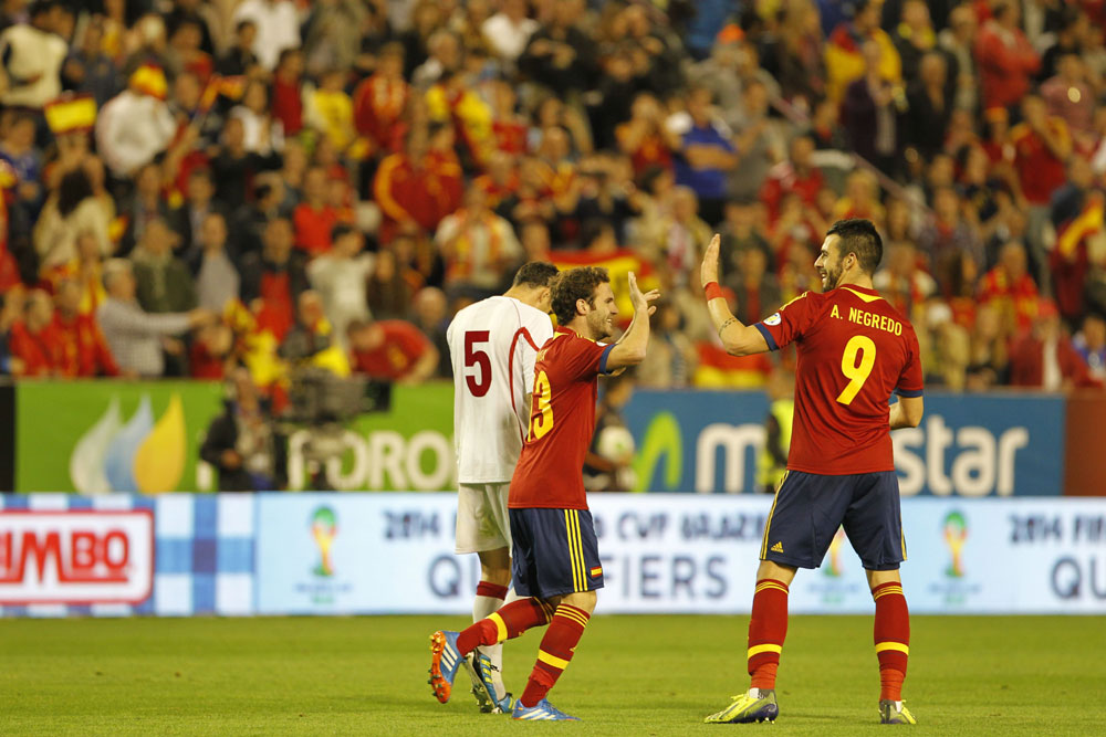 2013.10.15 W杯予選 スペイン 2－0 グルジア