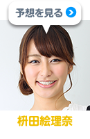 枡田絵理奈さんの予想