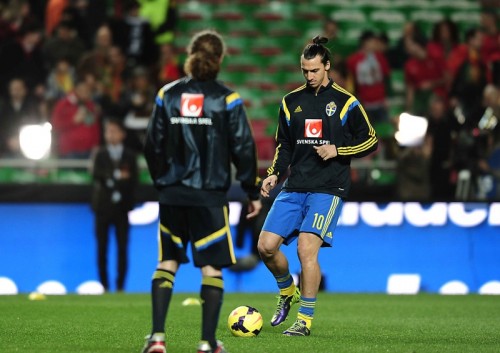  2013.11.16 ブラジル・ワールドカップ欧州予選　プレーオフ第1戦　ポルトガル 1-0　スウェーデン