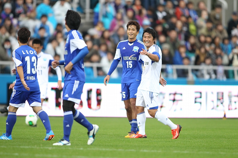 2013.11.4 三浦淳宏引退試合 横浜フレンズ 3－2 ATSUフレンズ