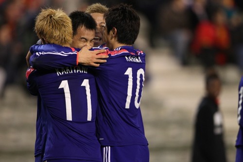 2013.11.19 国際親善試合 ベルギー 2－3 日本