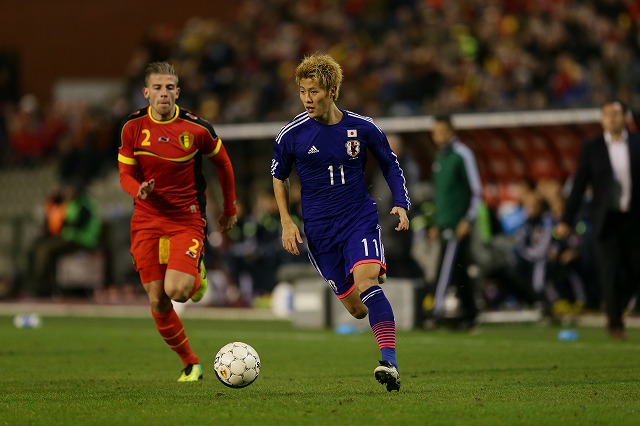 2013.11.19 国際親善試合 ベルギー 2－3 日本