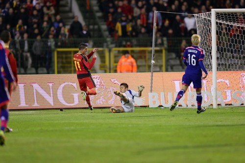 2013.11.19 国際親善試合 ベルギー 2－3 日本