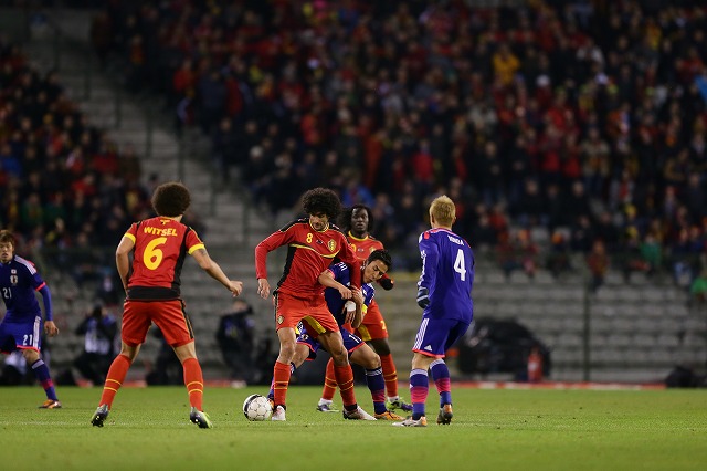 2013.11.19 国際親善試合 ベルギー 2－3 日本