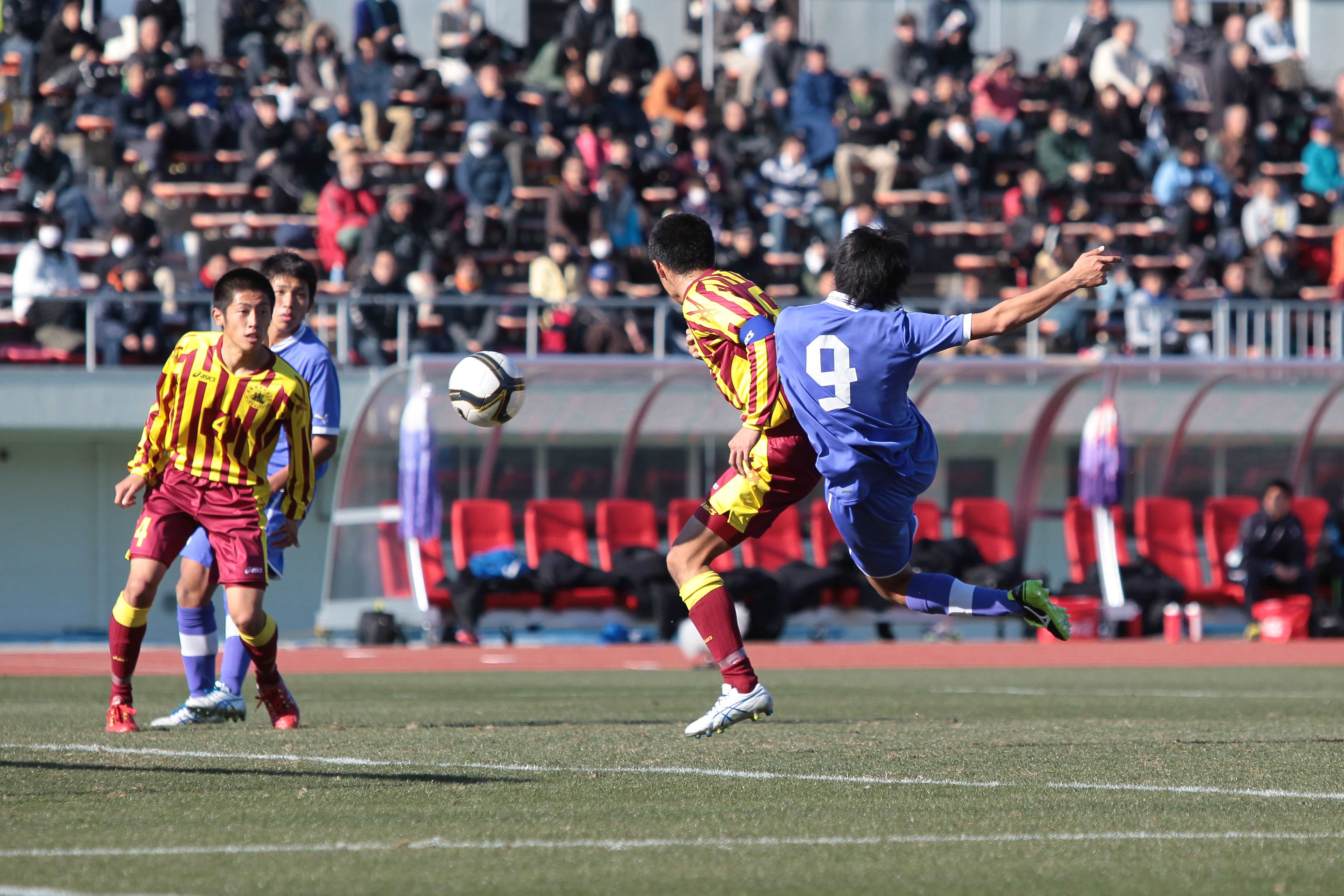 2013.12.31 第92回全国高校サッカー選手権 一回戦　長崎総合科学大学附 2-3 富山第一
