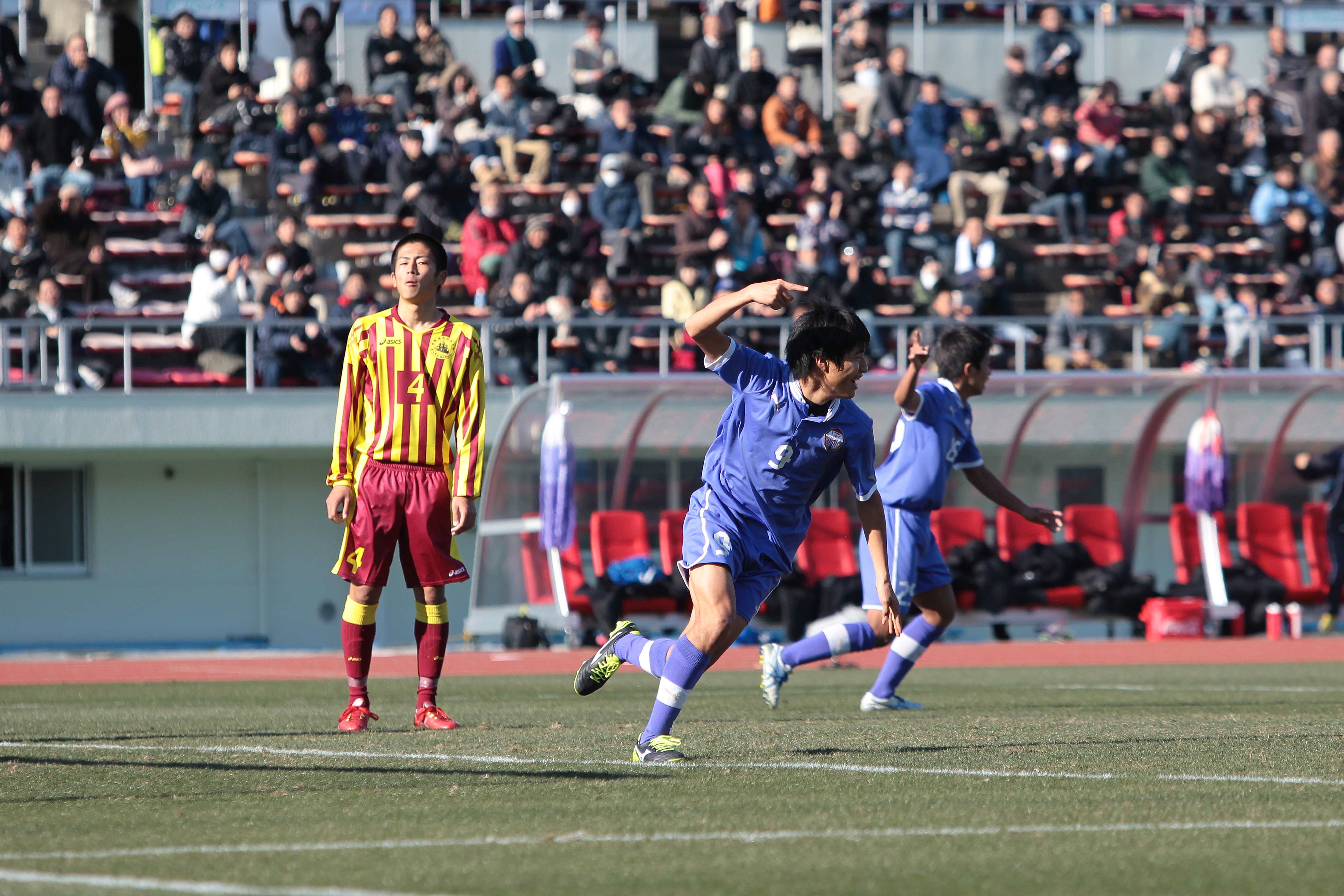 2013.12.31 第92回全国高校サッカー選手権 一回戦　長崎総合科学大学附 2-3 富山第一