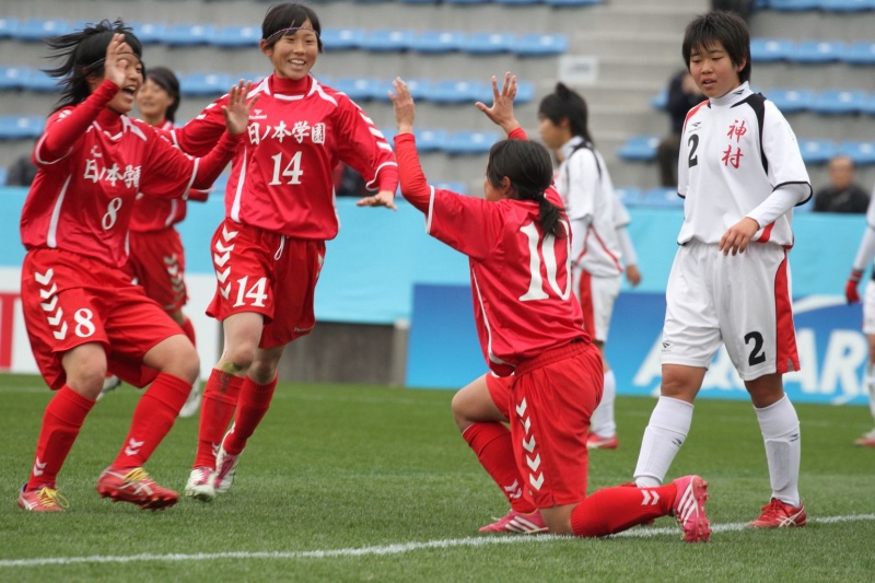 日ノ本学園が神村学園を破り決勝進出 高校女子サッカー選手権 サッカーキング