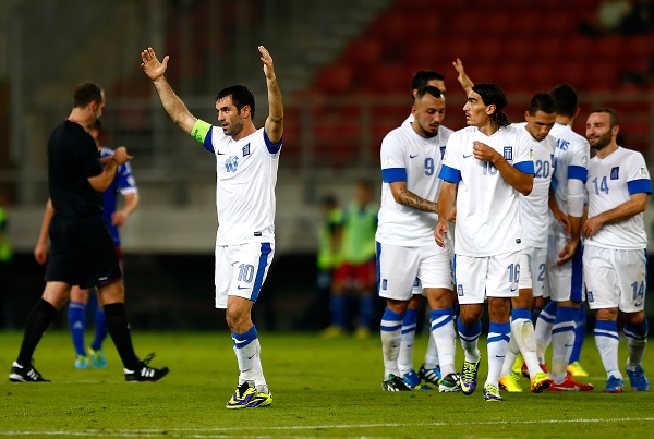 日本の対戦相手ギリシャがw杯代表候補29名発表 カラグニスら選出 サッカーキング