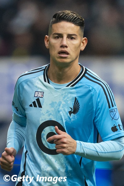 ハメス・ロドリゲス（ミネソタ・ユナイテッド）のプロフィール画像