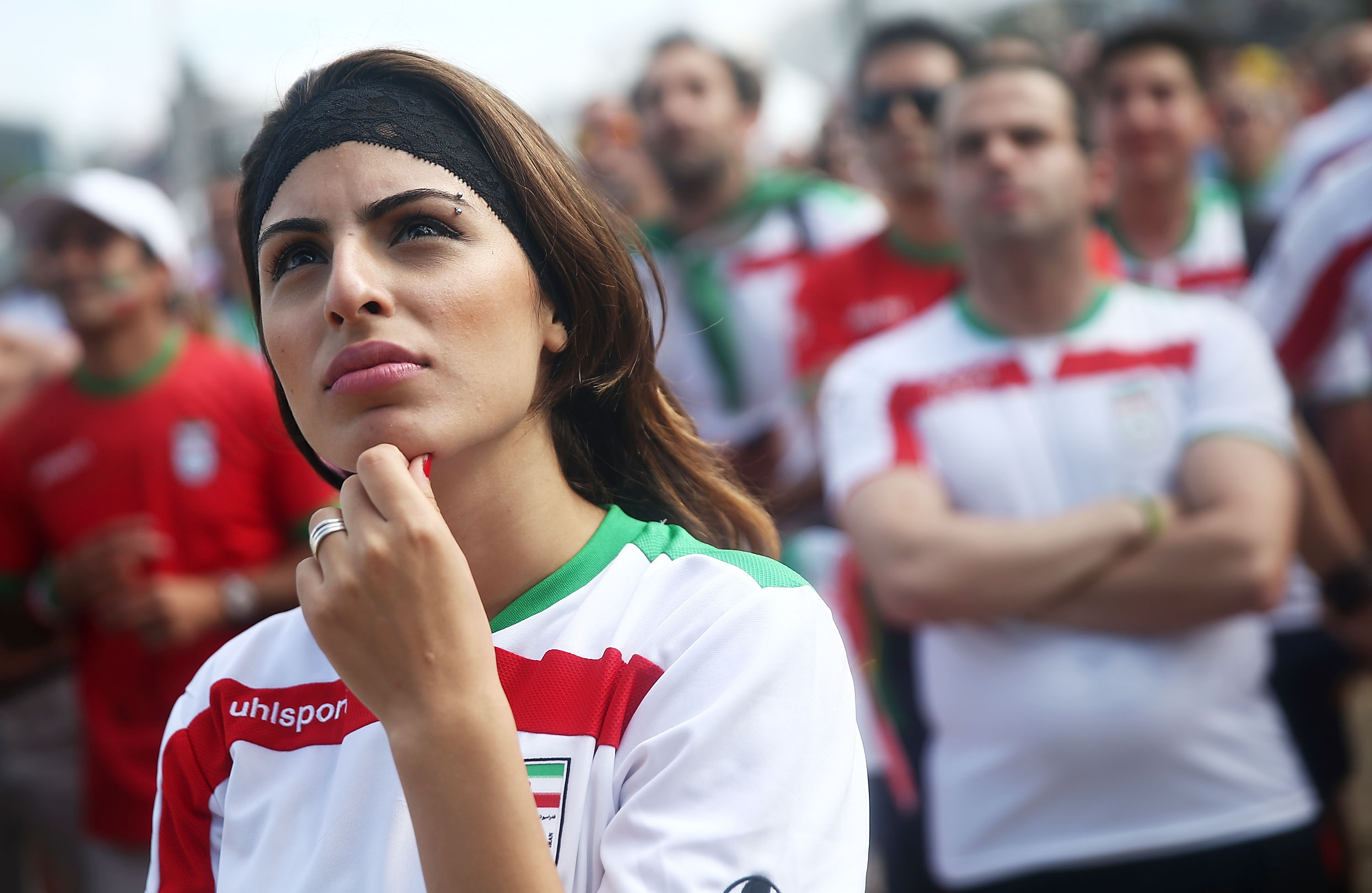 World Cup Fans Gather To Watch Matches In Rio