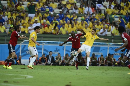 2014.7.4 ブラジルW杯決勝Tラウンド8 ブラジル 2－1