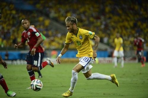 2014.7.4 ブラジルW杯決勝Tラウンド8 ブラジル 2－1