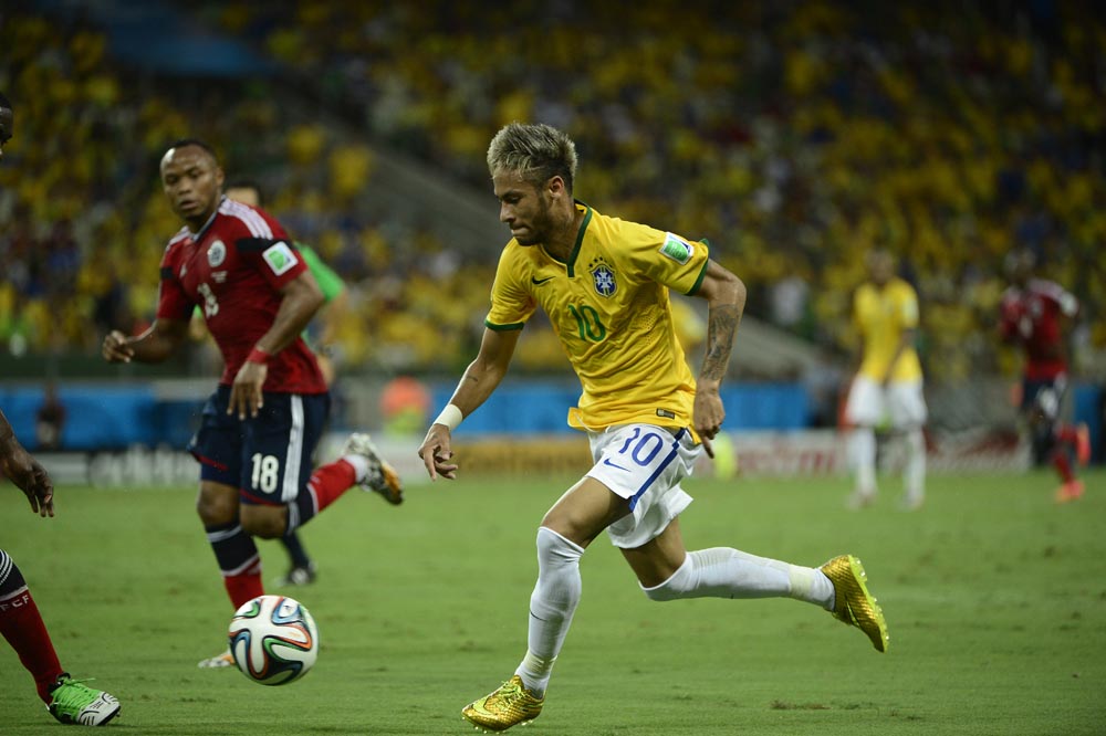 2014.7.4 ブラジルW杯決勝Tラウンド8 ブラジル 2－1