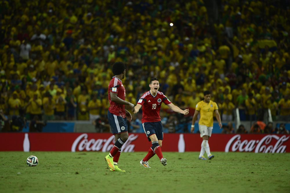 2014.7.4 ブラジルW杯決勝Tラウンド8 ブラジル 2－1
