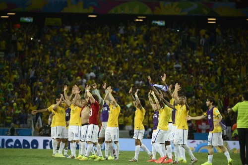 2014.7.4 ブラジルW杯決勝Tラウンド8 ブラジル 2－1