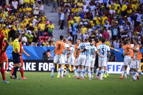 2014.7.4 ブラジルW杯決勝Tラウンド8 ブラジル 2－1 コロンビア
