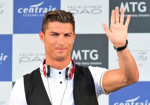 Christiano Ronaldo Visits Nagoya