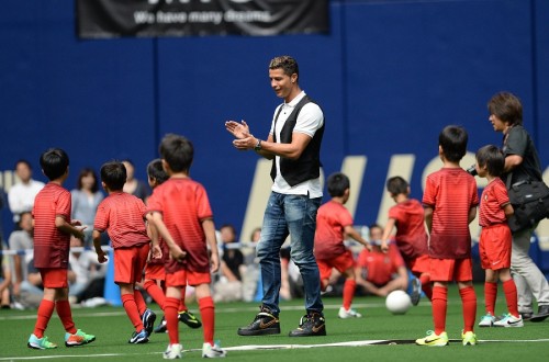 Christiano Ronaldo Visits Nagoya