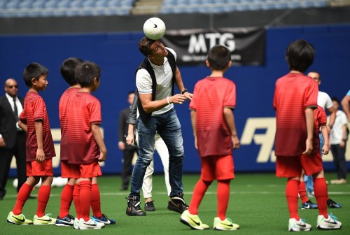 Christiano Ronaldo Visits Nagoya
