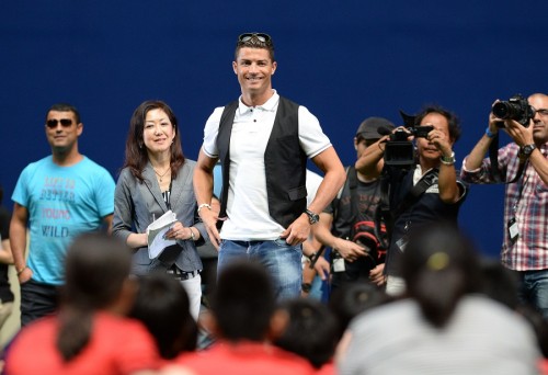 Christiano Ronaldo Visits Nagoya