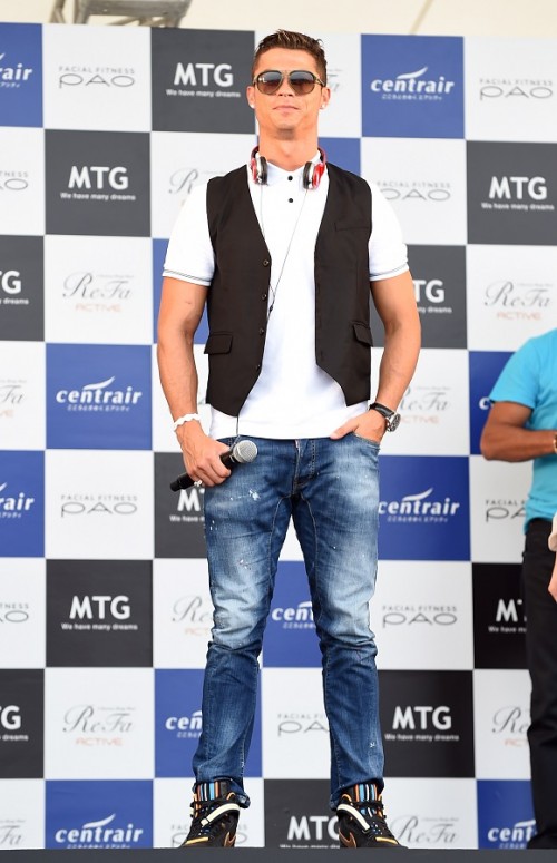 Christiano Ronaldo Visits Nagoya