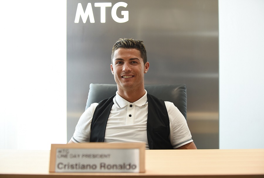 Christiano Ronaldo Visits Nagoya