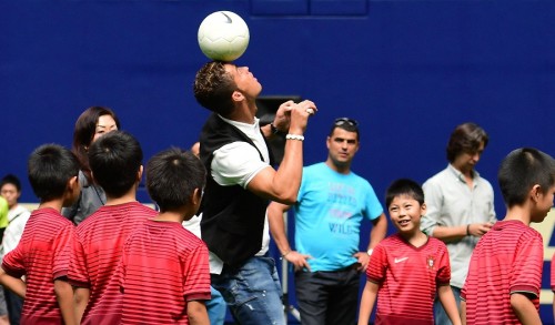 Christiano Ronaldo Visits Nagoya