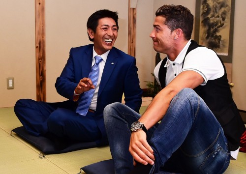 Christiano Ronaldo Visits Nagoya