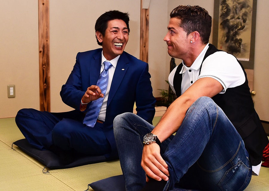 Christiano Ronaldo Visits Nagoya