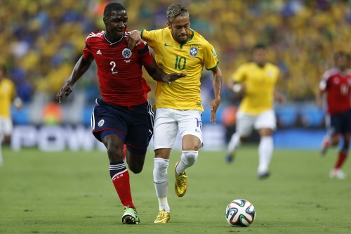 2014.7.4 ブラジルW杯決勝Tラウンド8 ブラジル 2－1