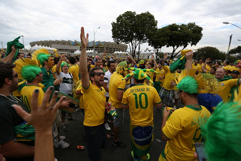 2014.7.8 ブラジルW杯準決勝 ブラジル 1－7 ドイツ